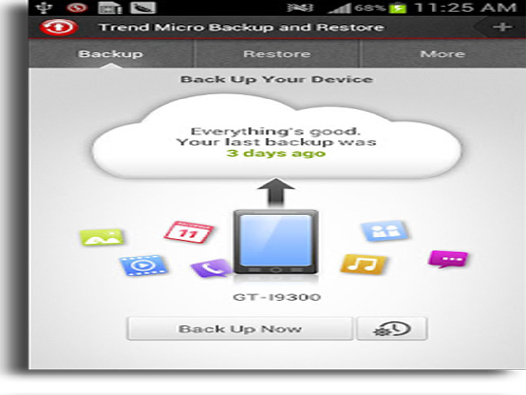 Trend Micro Mobile Backup and Restore